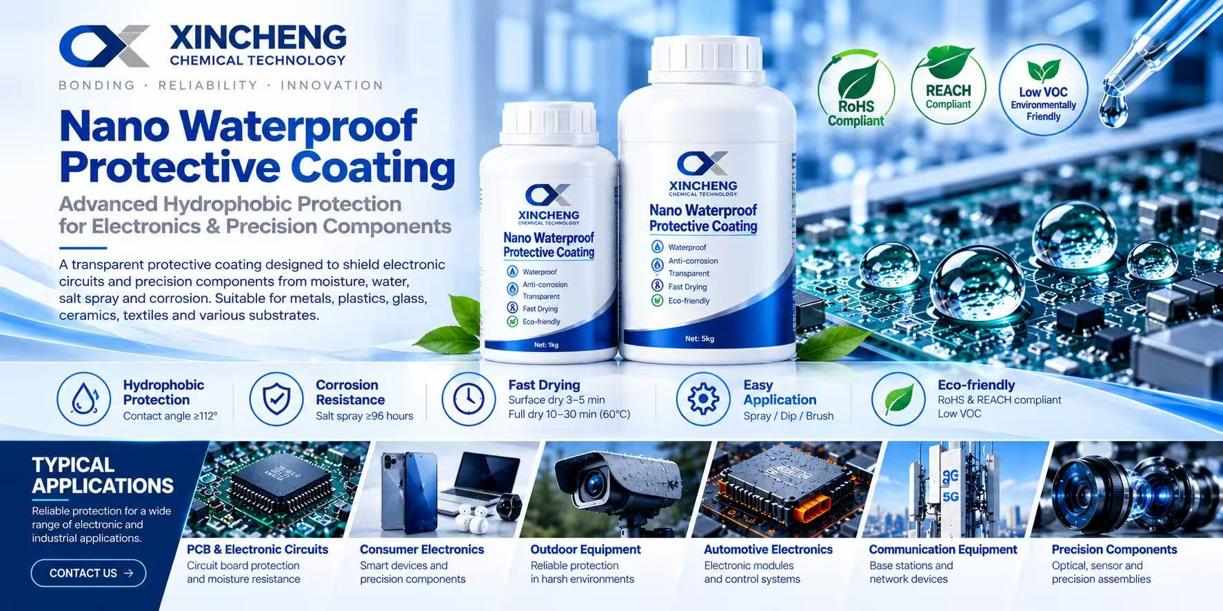 Nano Waterproof Protective Coating